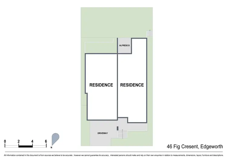 Floorplan of Homely house listing, 46 Fig Crescent, Edgeworth NSW 2285