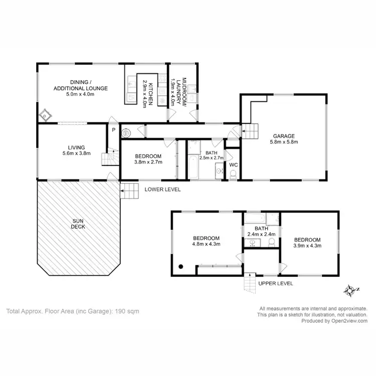 Floorplan of Homely house listing, 29 Grays Road, Fern Tree TAS 7054