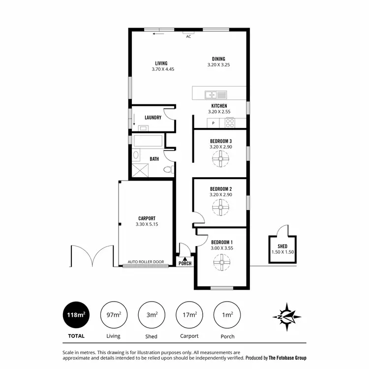 Floorplan of Homely house listing, 50 Gerald Boulevard, Davoren Park SA 5113