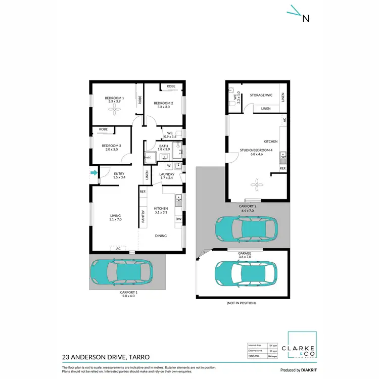 Floorplan of Homely house listing, 23 Anderson Drive, Tarro NSW 2322