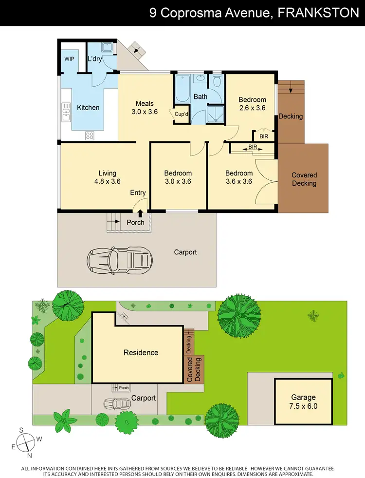 Floorplan of Homely house listing, 9 Coprosma Avenue, Frankston VIC 3199