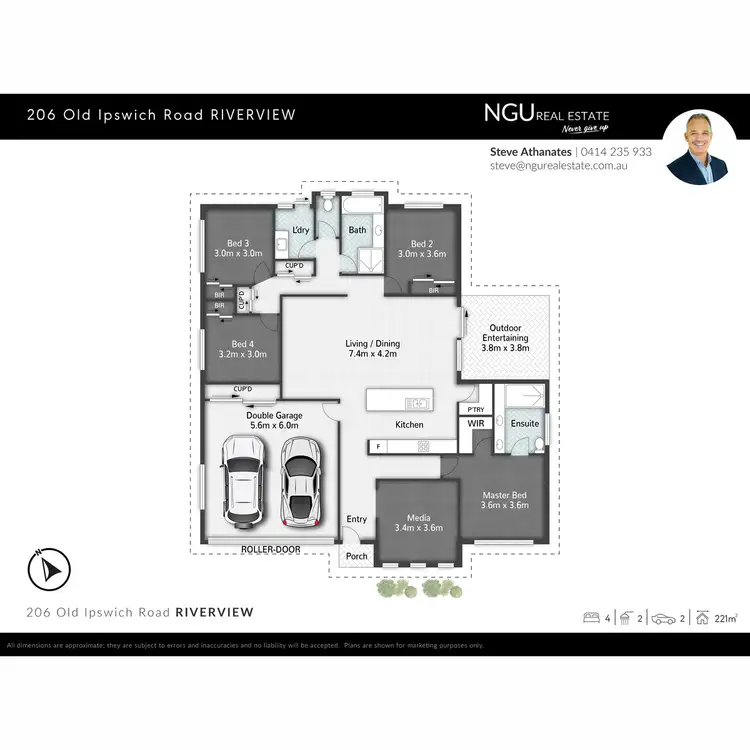 Floorplan of Homely house listing, 206 Old Ipswich Road, Riverview QLD 4303