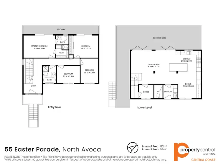 Floorplan of Homely house listing, 55 Easter Parade, North Avoca NSW 2260