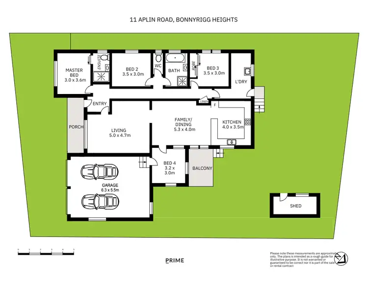 Floorplan of Homely house listing, 11 Aplin Road, Bonnyrigg Heights NSW 2177