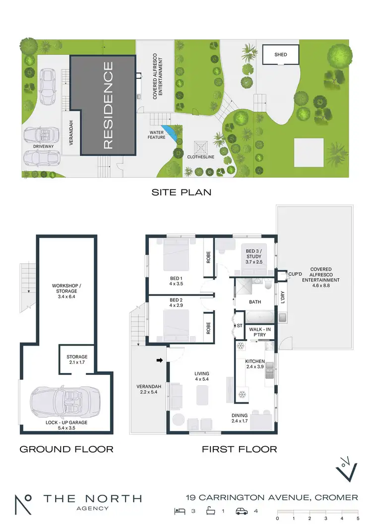 Floorplan of Homely house listing, 19 Carrington Avenue, Cromer NSW 2099