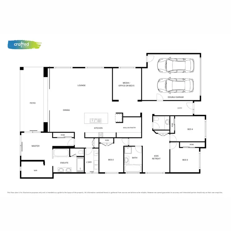 Floorplan of Homely house listing, 24 Murphy Drive, Loganholme QLD 4129