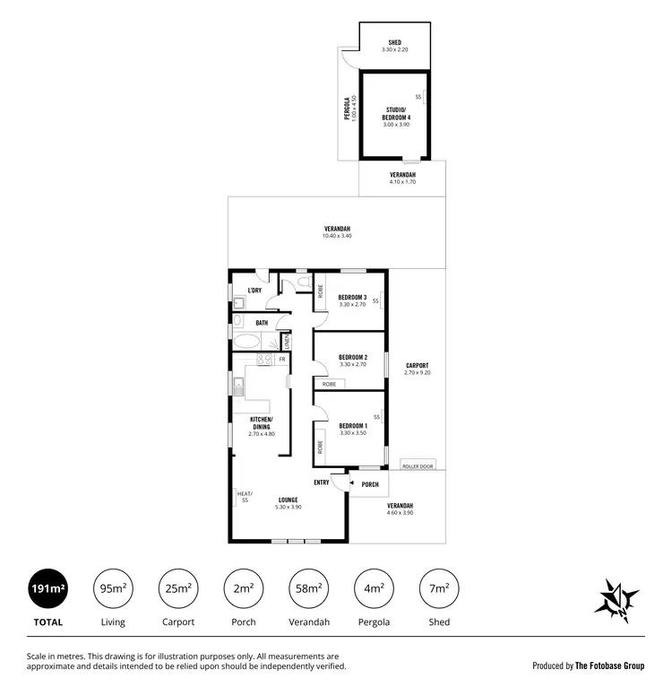 Floorplan of Homely house listing, 1 Prince Albert Street, Albert Park SA 5014