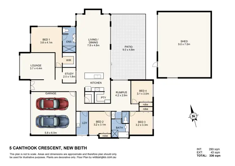 Floorplan of Homely house listing, 1-5 Canthook Crescent, New Beith QLD 4124