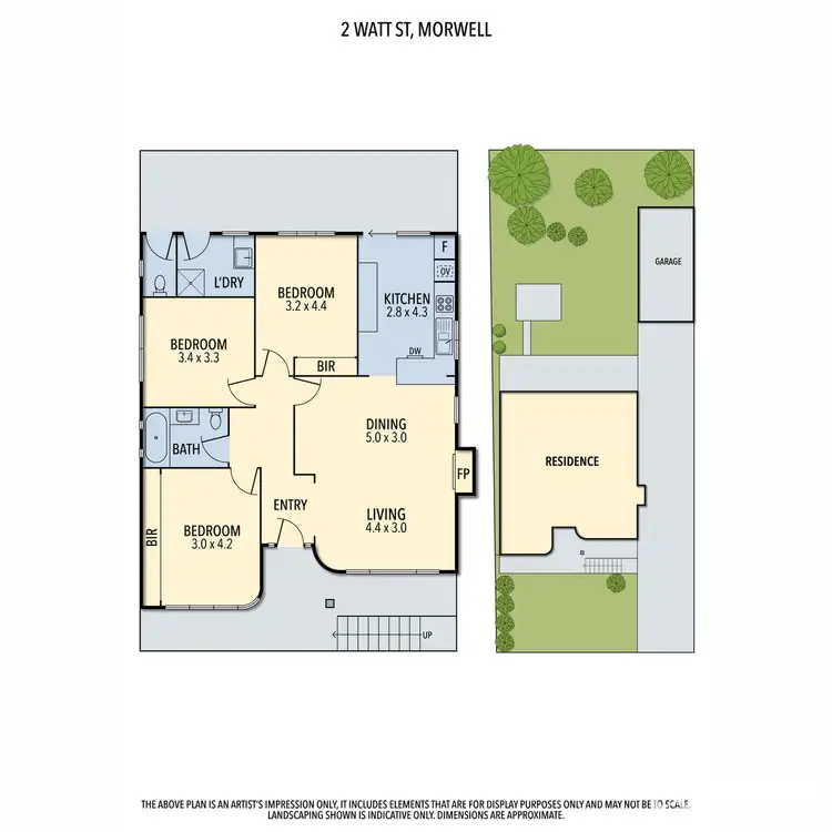 Floorplan of Homely house listing, 2 Watt Street, Morwell VIC 3840