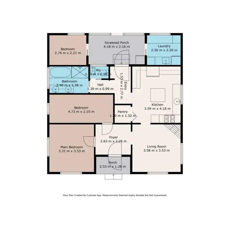 Floorplan of Homely house listing, 82 Laidlaw Street, Boggabri NSW 2382