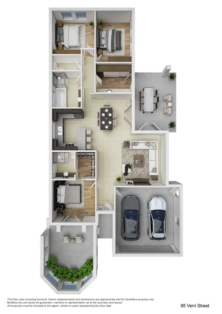 Floorplan of Homely house listing, 95 Verri Street, Griffith NSW 2680
