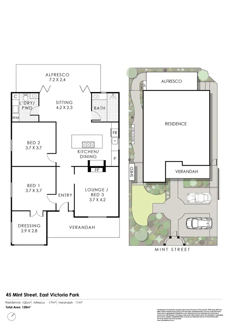 Floorplan of Homely house listing, 45 Mint Street, East Victoria Park WA 6101