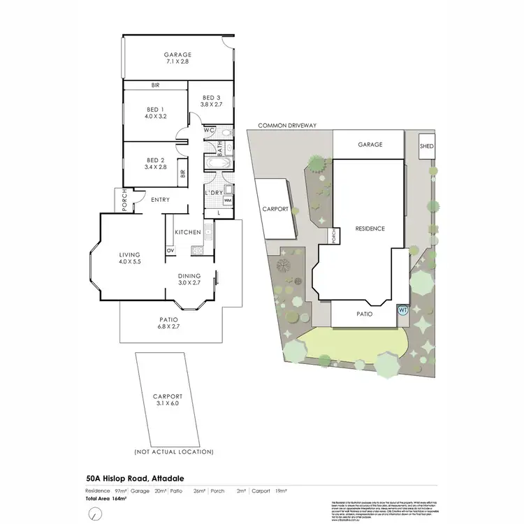 Floorplan of Homely house listing, 50A Hislop Road, Attadale WA 6156