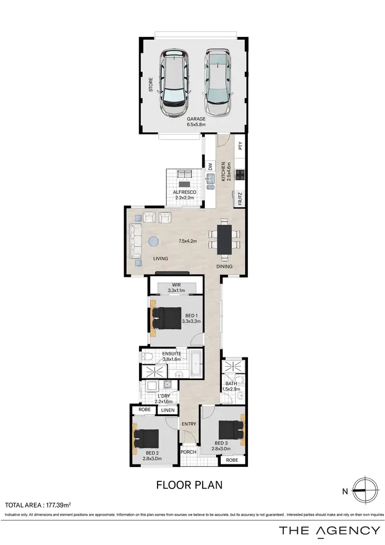 Floorplan of Homely house listing, 14 Kaleno Lane, Caversham WA 6055