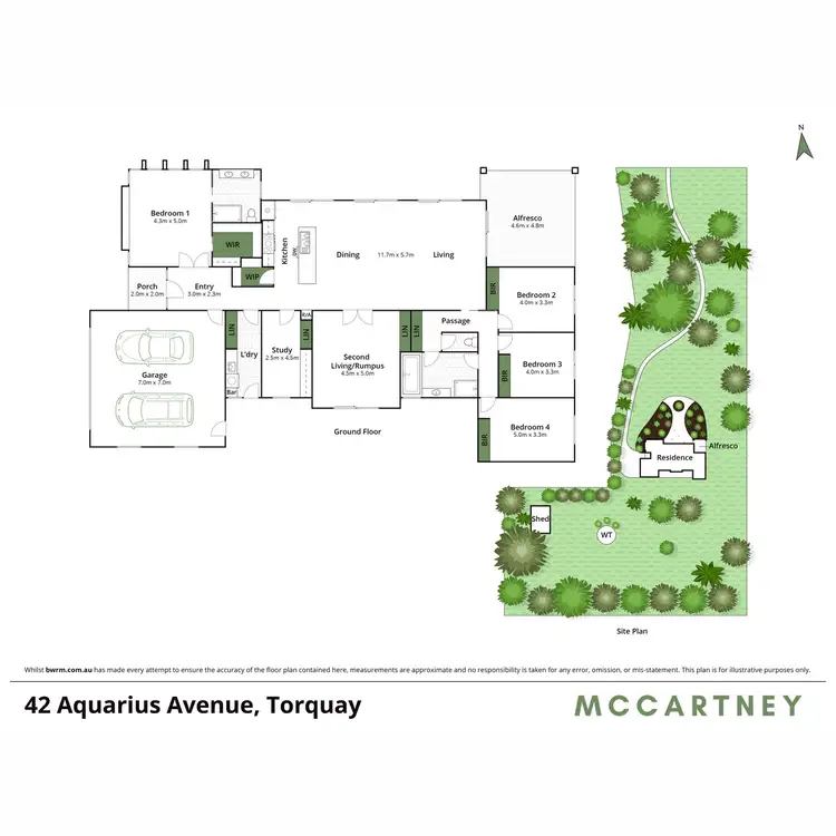 Floorplan of Homely house listing, 42 Aquarius Avenue, Torquay VIC 3228
