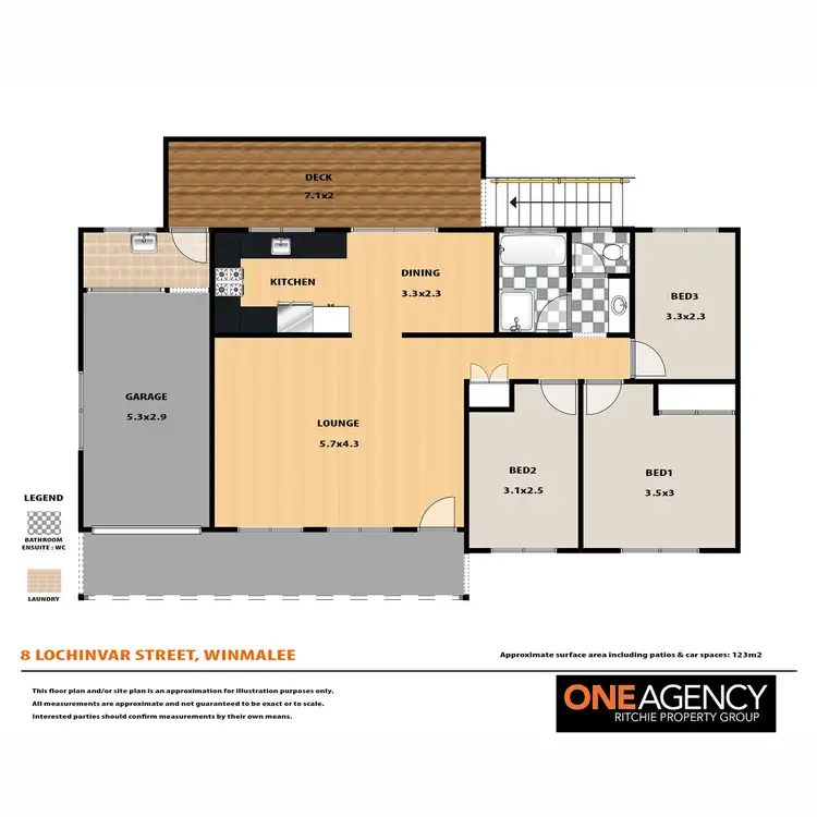 Floorplan of Homely house listing, 8 Lochinvar Street, Winmalee NSW 2777