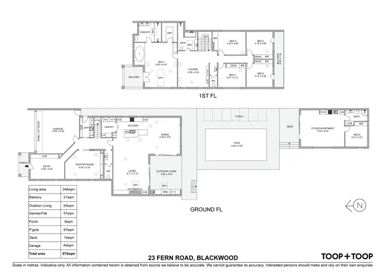 Floorplan of Homely house listing, 23 Fern Road, Blackwood SA 5051
