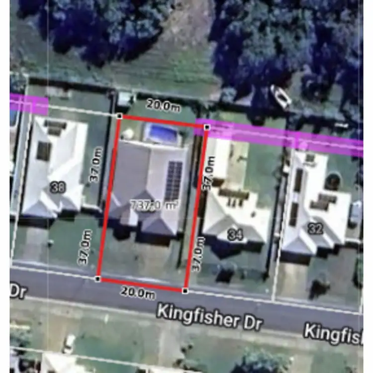 Floorplan of Homely house listing, 36 Kingfisher Drive, Yeppoon QLD 4703