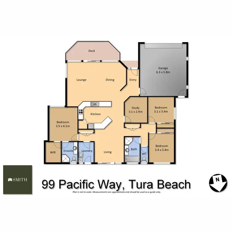 Floorplan of Homely house listing, 99 Pacific Way, Tura Beach NSW 2548