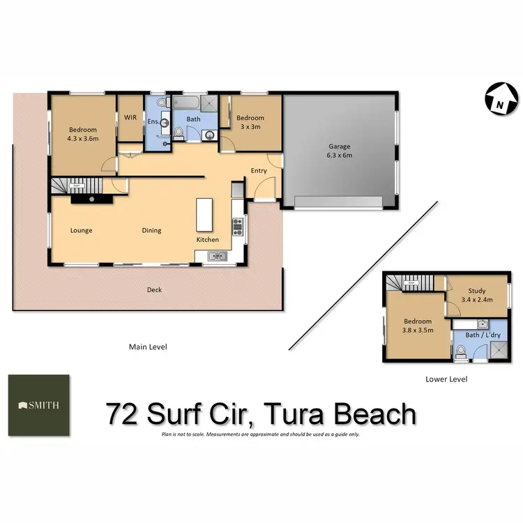 Floorplan of Homely house listing, 72 Surf Circle, Tura Beach NSW 2548