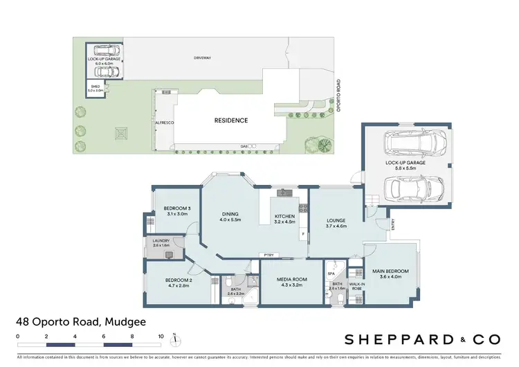 Floorplan of Homely house listing, 48 Oporto Road, Mudgee NSW 2850
