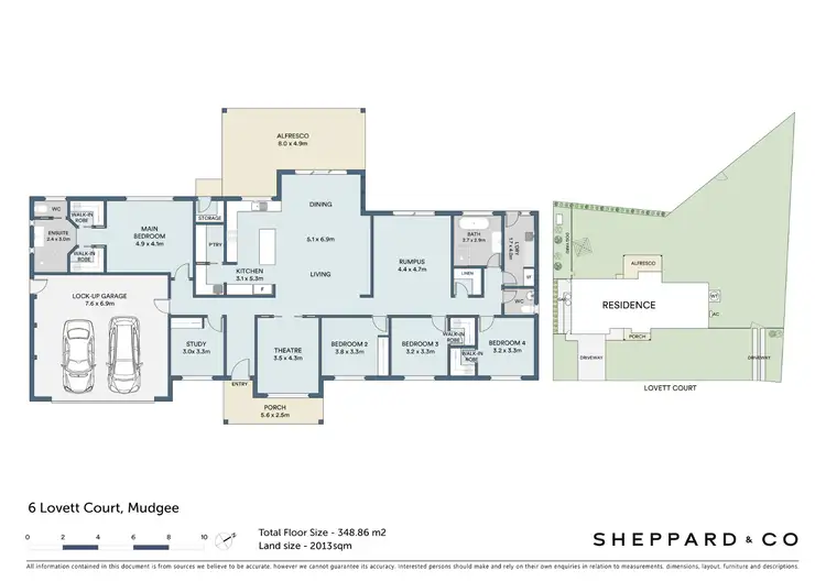 Floorplan of Homely house listing, 6 Lovett Court, Spring Flat NSW 2850