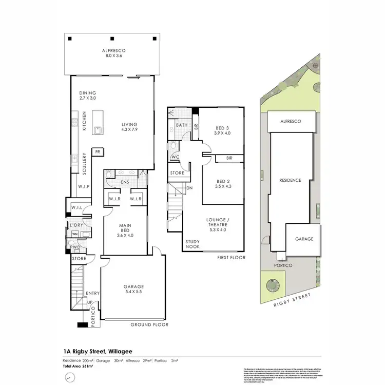 Floorplan of Homely house listing, 1a Rigby Street, Willagee WA 6156