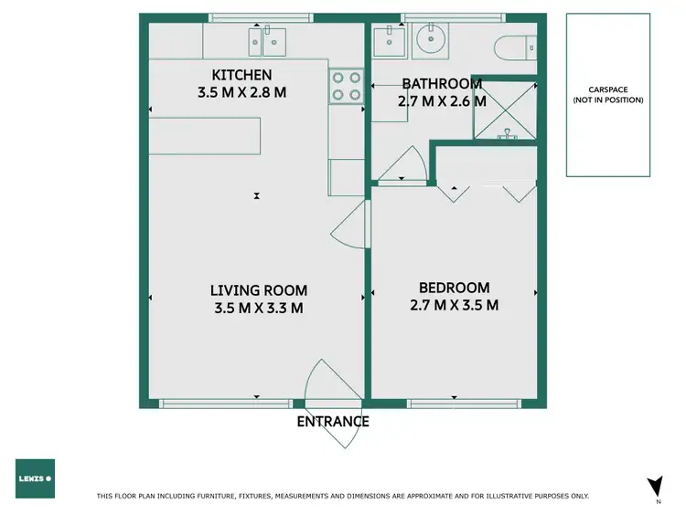 Floorplan of Homely apartment listing, 8/16 De Carle Street, Brunswick VIC 3056