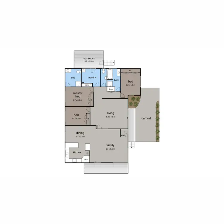 Floorplan of Homely house listing, 12 Dorothea Crescent, Dromana VIC 3936