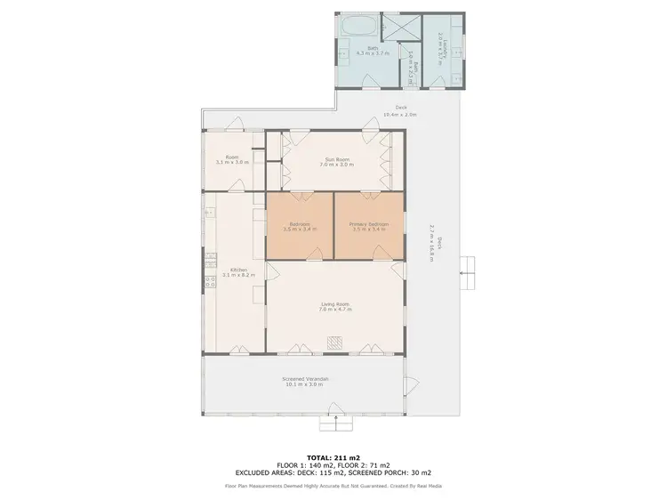 Floorplan of Homely house listing, 1032 Promised Land Road, Bellingen NSW 2454