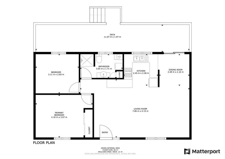 Floorplan of Homely house listing, 60 Wilfred Street, Bargara QLD 4670