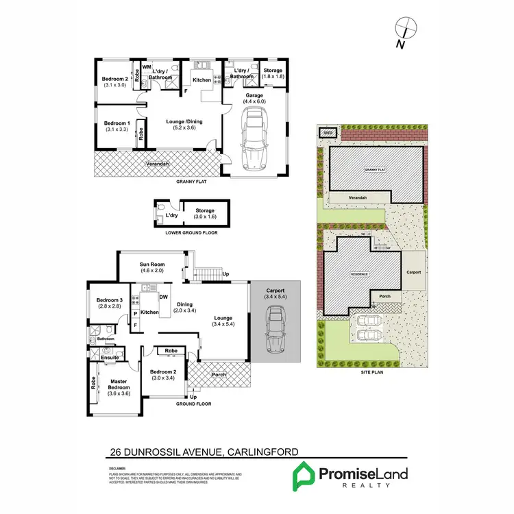 Floorplan of Homely house listing, 26 Dunrossil Avenue, Carlingford NSW 2118