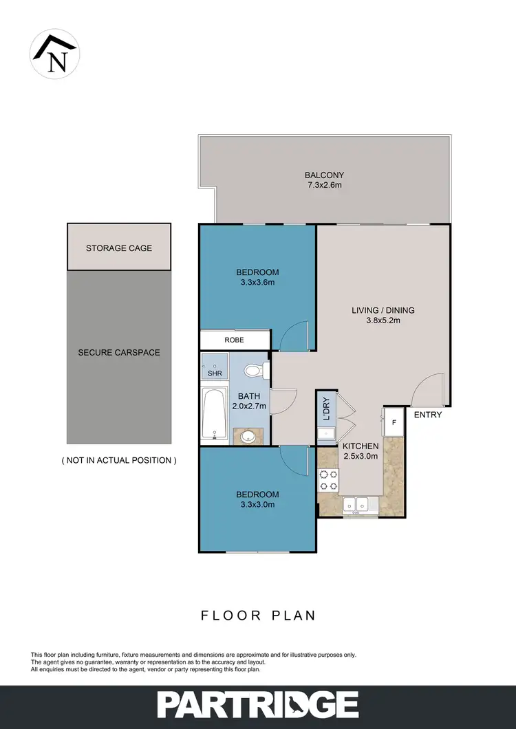 Floorplan of Homely apartment listing, 27/6-18 Redbank Road, Northmead NSW 2152