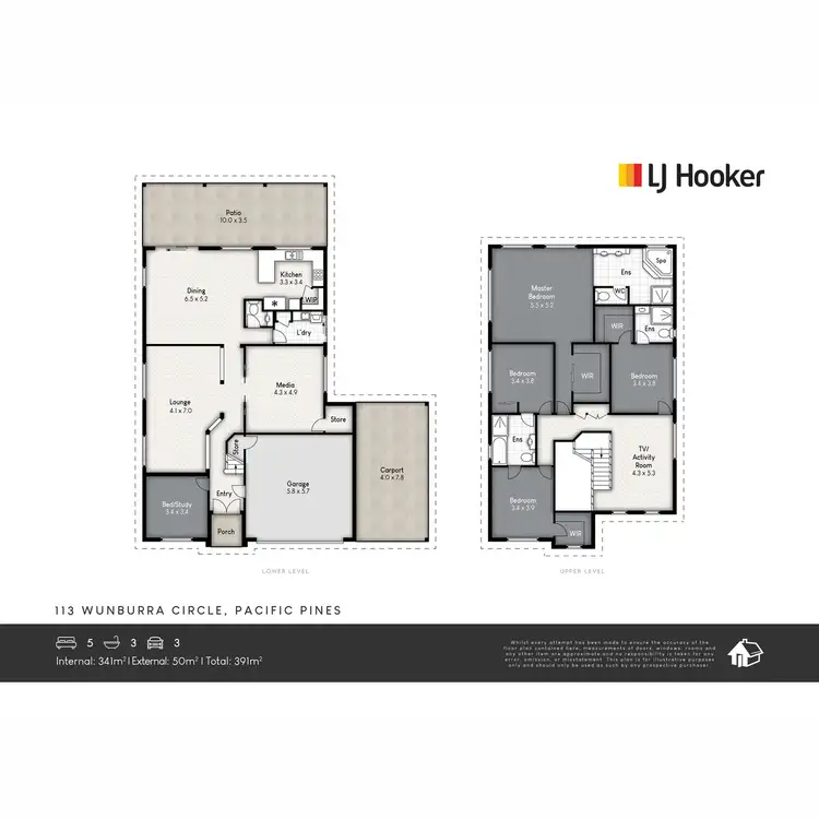 Floorplan of Homely house listing, 113 Wunburra Circle, Pacific Pines QLD 4211