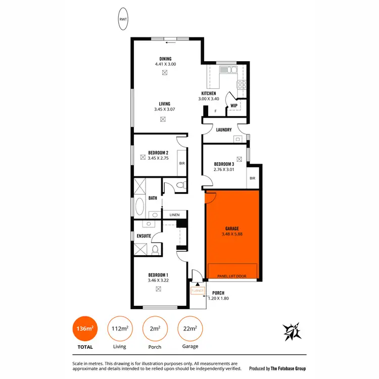 Floorplan of Homely house listing, 6 Dewit Street, Salisbury Downs SA 5108