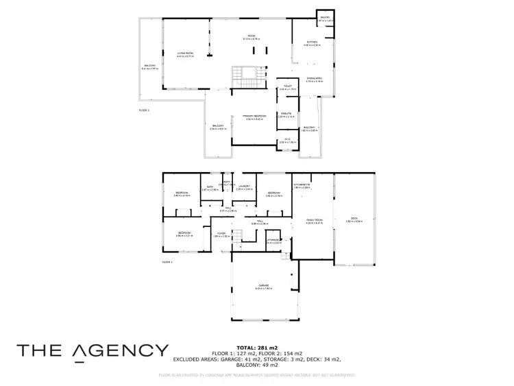 Floorplan of Homely house listing, 16 Scenic Drive, Falcon WA 6210