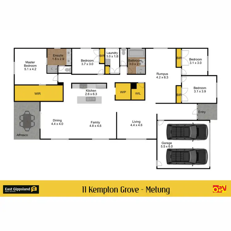 Floorplan of Homely house listing, 11 Kempton Grove, Metung VIC 3904