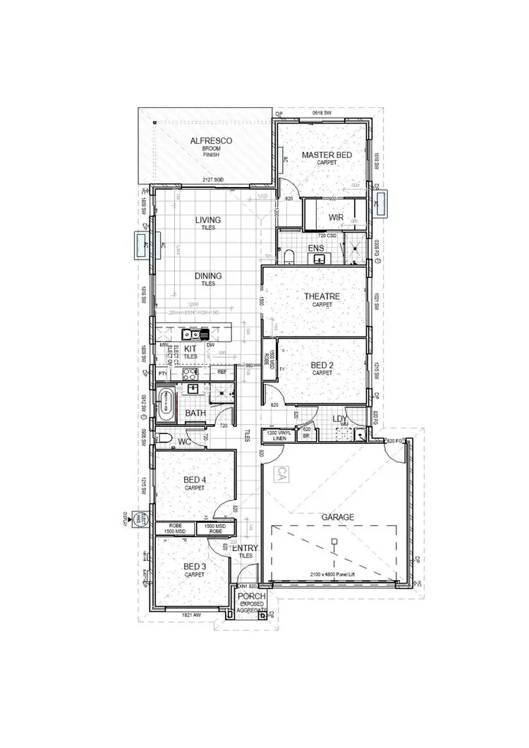 Floorplan of Homely house listing, Address available on request