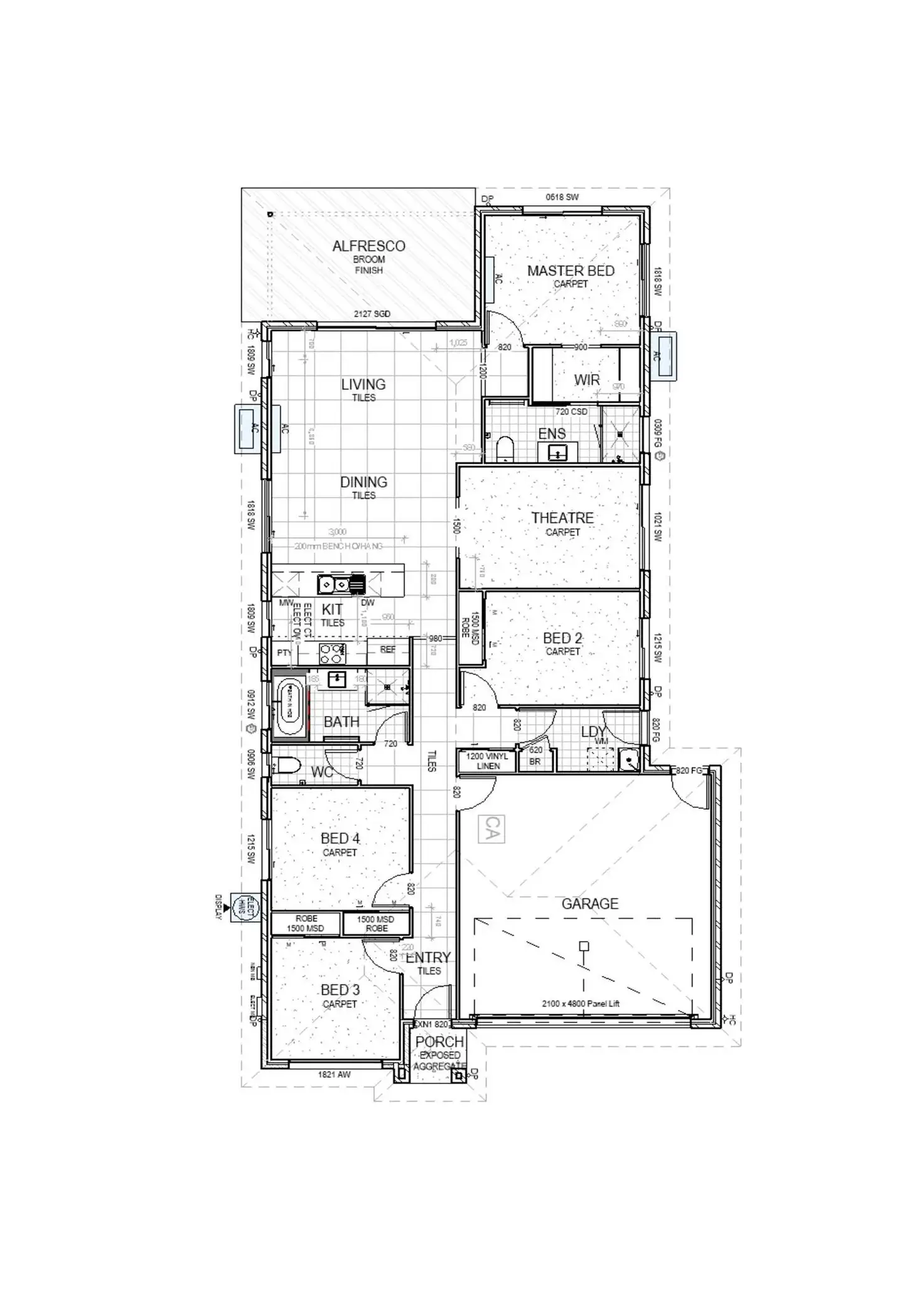 Floorplan of Homely house listing, Address available on request