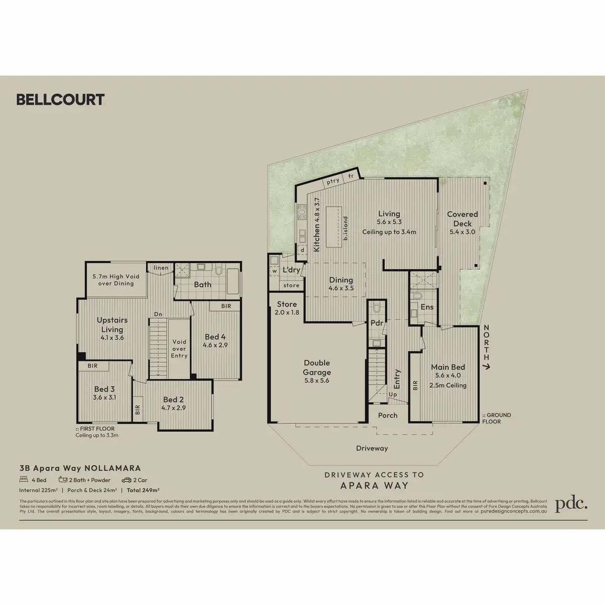 Floorplan of Homely house listing, B/3 Apara Way, Nollamara WA 6061