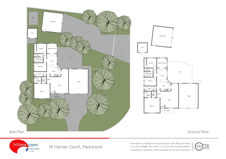 Floorplan of Homely house listing, 14 Carner Court, Parkwood QLD 4214