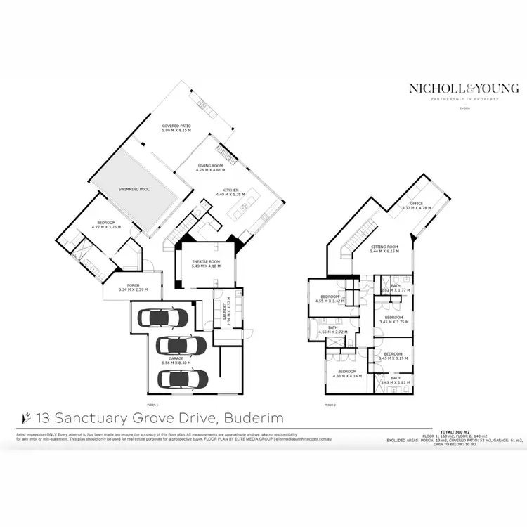 Floorplan of Homely house listing, 13 Sanctuary Grove Drive, Buderim QLD 4556