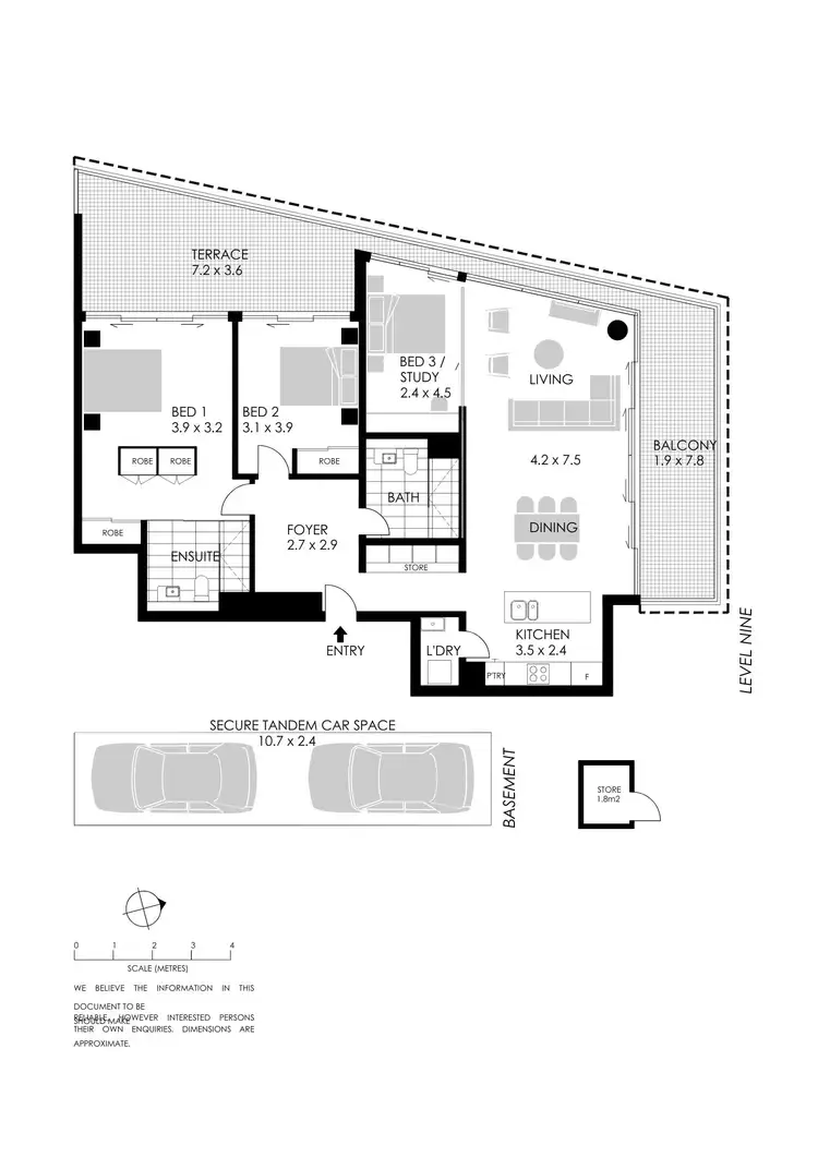 Floorplan of Homely apartment listing, 63/830 Bourke Street, Waterloo NSW 2017