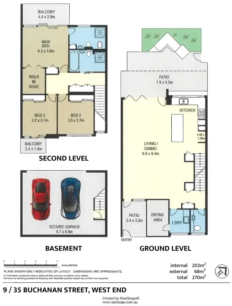 Floorplan of Homely house listing, 9/35 Buchanan Street, West End QLD 4101
