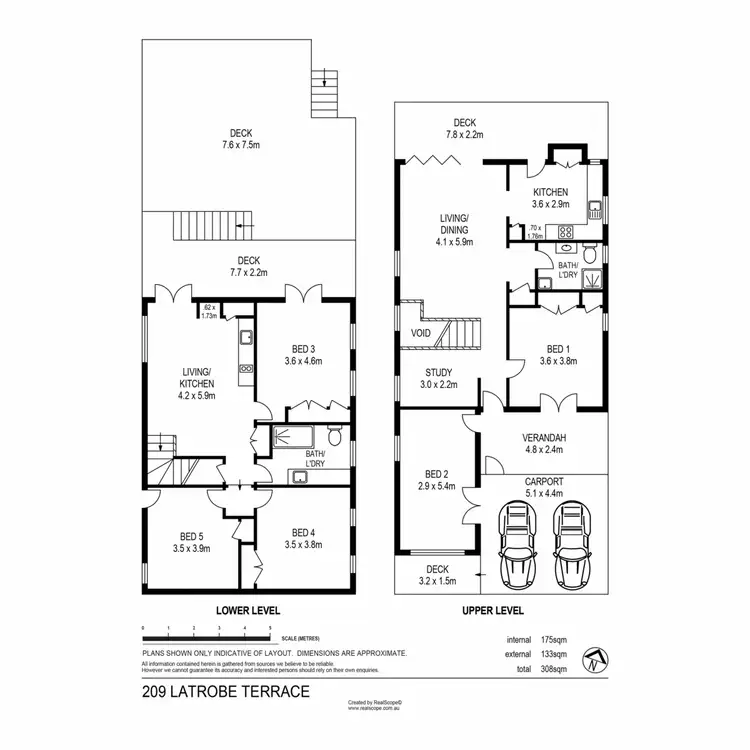 Floorplan of Homely house listing, 209 Latrobe Terrace, Paddington QLD 4064
