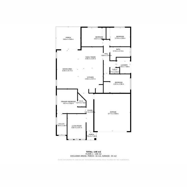 Floorplan of Homely house listing, 4 Waterside Way, Eli Waters QLD 4655