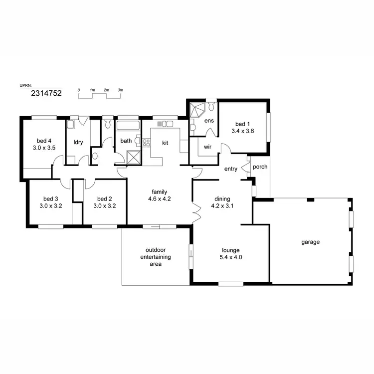 Floorplan of Homely house listing, Address available on request