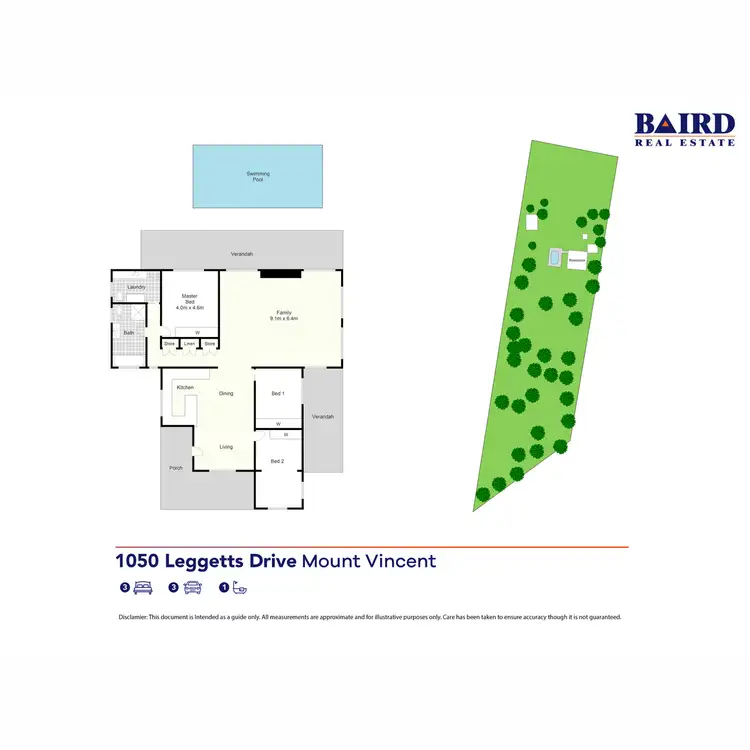 Floorplan of Homely rural property listing, 1050 Leggetts Drive, Mount Vincent NSW 2323