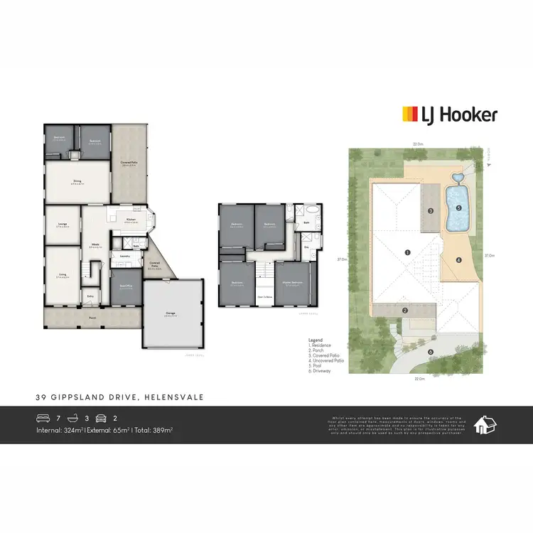 Floorplan of Homely house listing, 39 Gippsland Drive, Helensvale QLD 4212