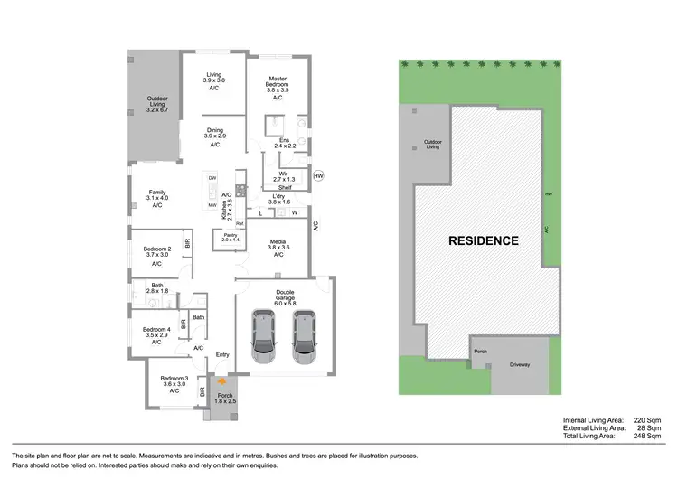 Floorplan of Homely house listing, 42 Palatial Crescent, Griffin QLD 4503
